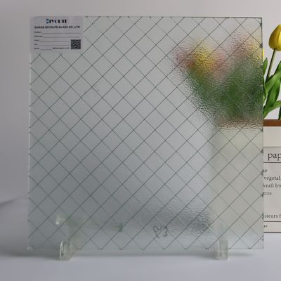 Fluted Architectural Glass Grey Green 4mm Thickness  In Bathroom