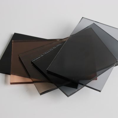 6mm 5mm Black Tinted Glass Sheets Manufacturers Colored Float
